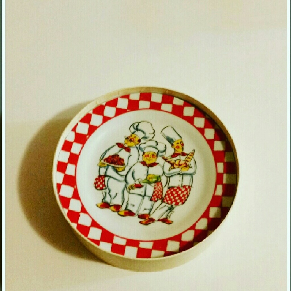 Chef Man Decorative Plate set